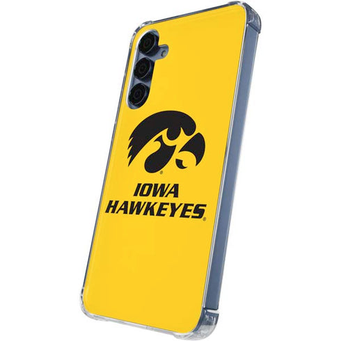 University of Iowa Galaxy A55 5G Clear Case