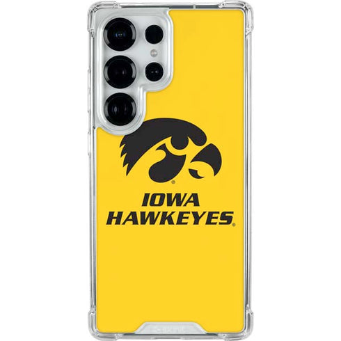 University of Iowa Galaxy S26 Ultra Clear Case