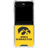 University of Iowa Galaxy Z Flip6 Clear Case