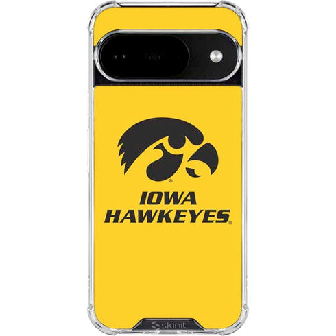 University of Iowa Google Pixel 10 Clear Case