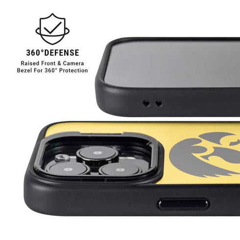 University of Iowa iPhone 14 Pro Kickstand Case