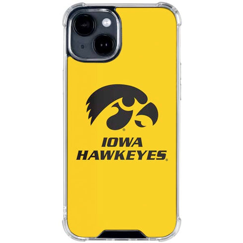 University of Iowa iPhone 15 Clear Case