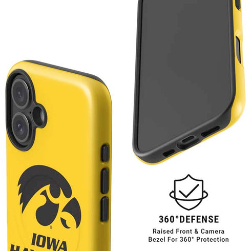 University of Iowa iPhone 16 Magsafe Impact Case