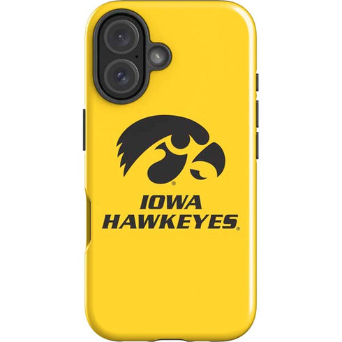 University of Iowa iPhone 16 Plus Impact Case