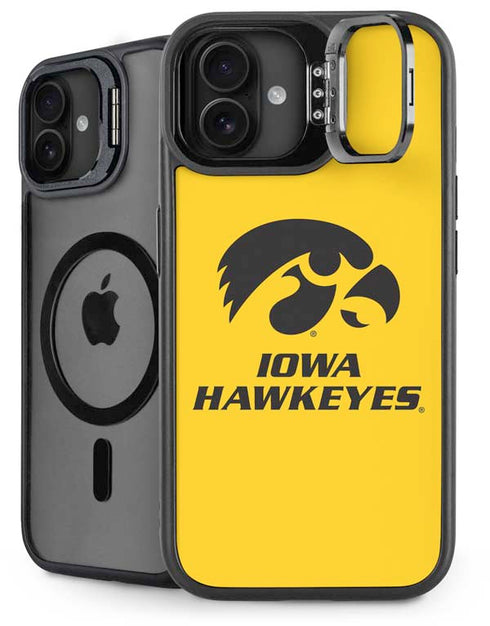 University of Iowa iPhone 16 Plus Kickstand Case