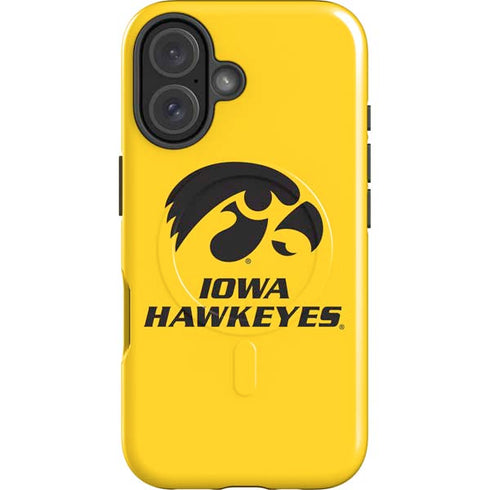 University of Iowa iPhone 16 Plus Magsafe Impact Case