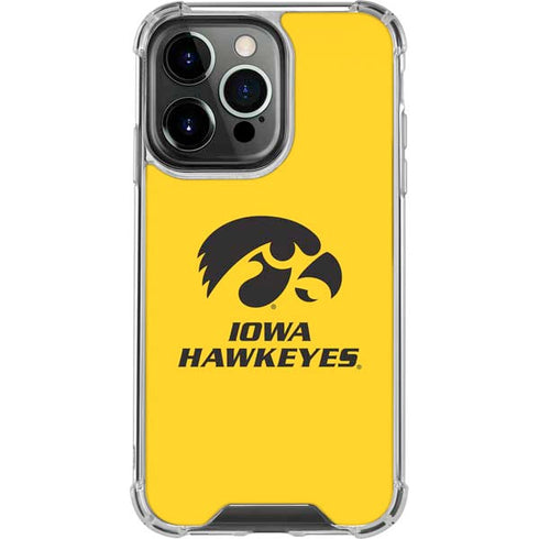University of Iowa iPhone 16 Pro Clear Case