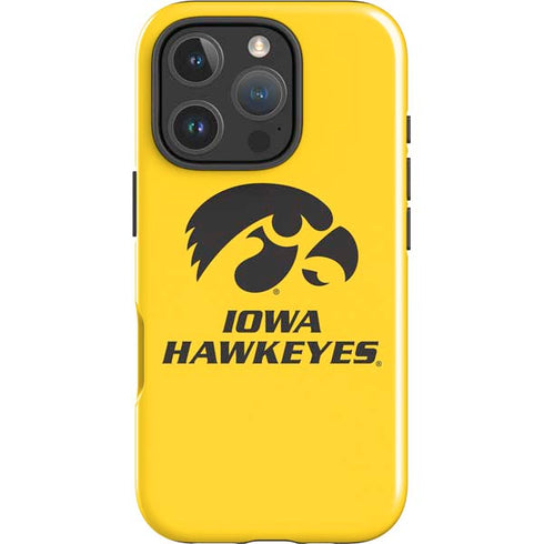 University of Iowa iPhone 16 Pro Max Impact Case