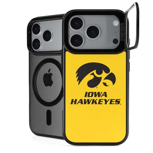University of Iowa iPhone 18 Pro Kickstand Case