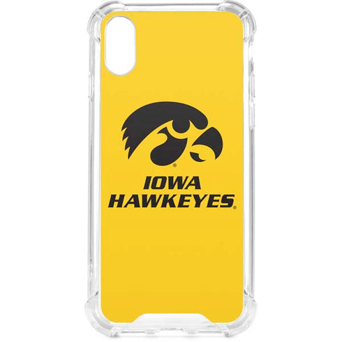 University of Iowa iPhone XS Clear Case