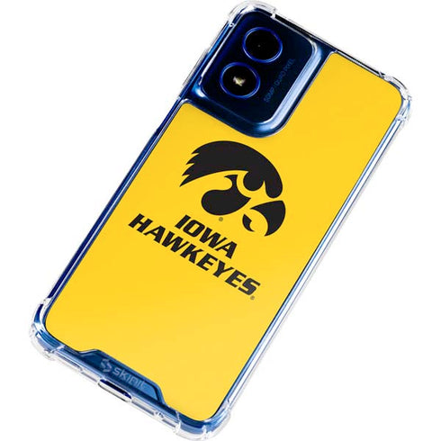 University of Iowa Moto G 5G (2024) Clear Case