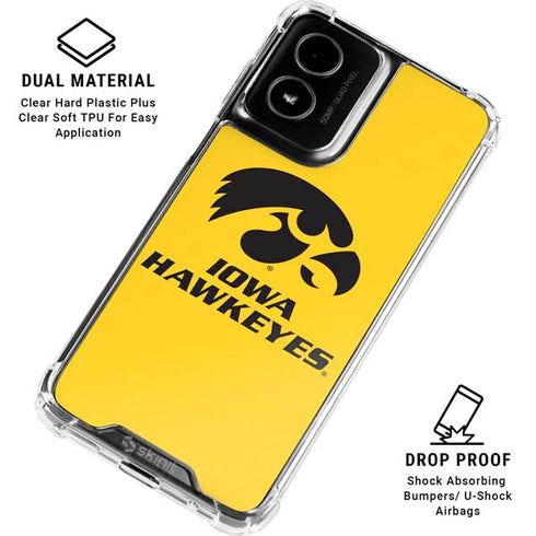 University of Iowa Moto G Power 5G (2024) Clear Case