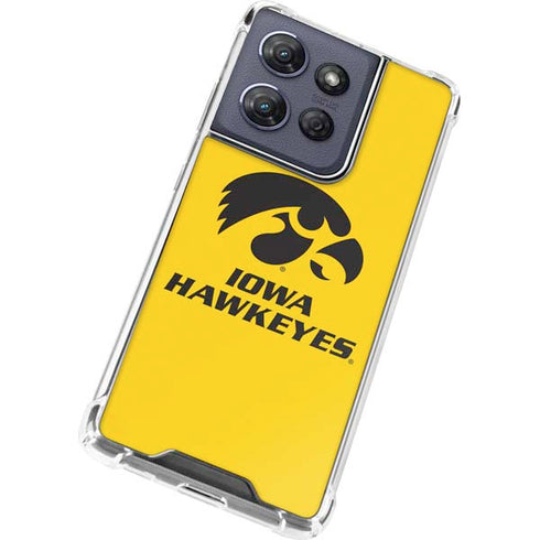 University of Iowa Moto G Power 5G (2025) Clear Case
