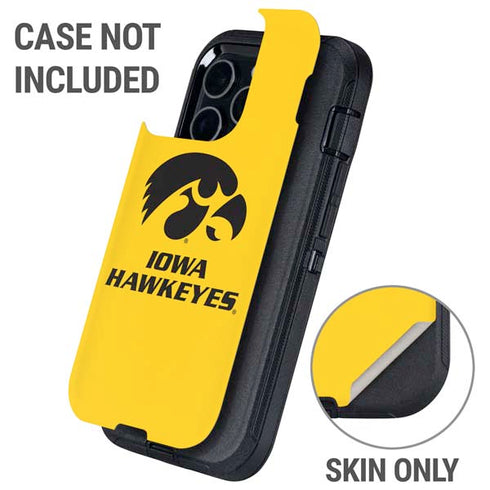 University of Iowa Otterbox Defender iPhone Skin