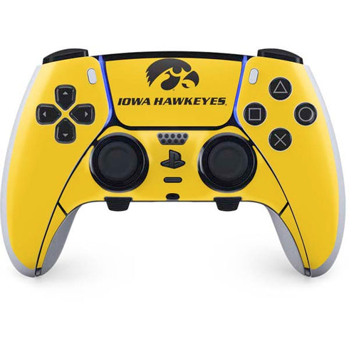 University of Iowa PS5 DualSense Edge Pro Controller Skin