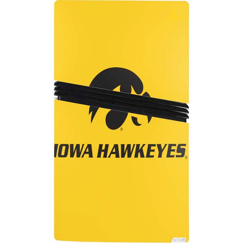University of Iowa PS5 Pro Console Skin