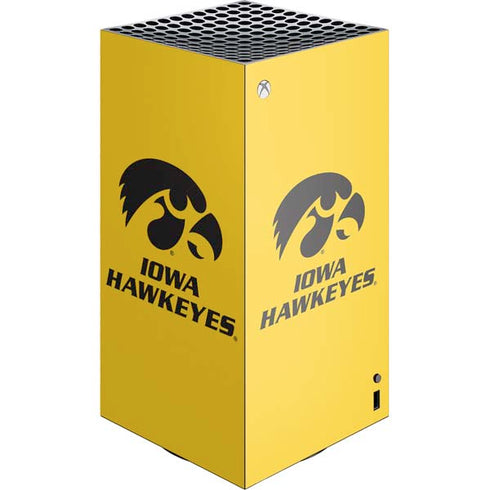 University of Iowa XBox Series X Digital Edition Console Skin