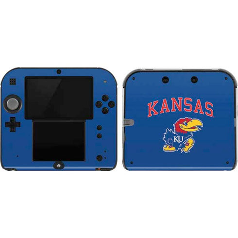 University of Kansas Collegiate Text Nintendo Skins