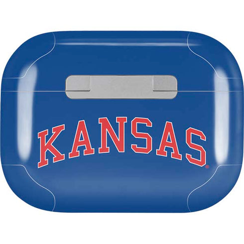 University of Kansas Collegiate Text AirPods Pro 2nd Gen Skin