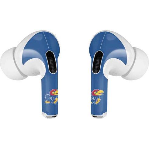 University of Kansas Collegiate Text AirPods Pro 2nd Gen Skin