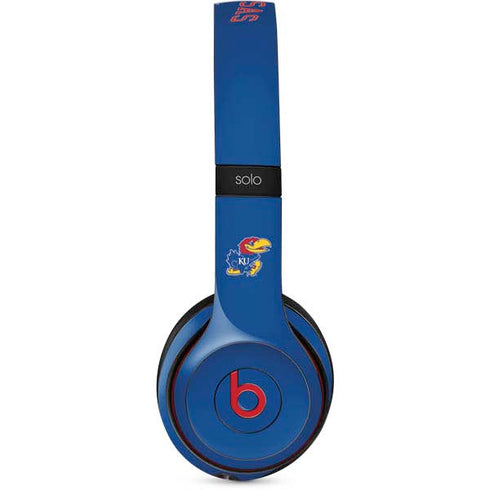 University of Kansas Collegiate Text Beats Solo 3 Wireless Skin