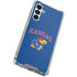 University of Kansas Collegiate Text Galaxy A16 5G Clear Case