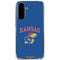 University of Kansas Collegiate Text Galaxy A36 5G Clear Case