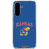 University of Kansas Collegiate Text Galaxy A36 5G Clear Case