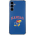 University of Kansas Collegiate Text Galaxy A55 5G Clear Case