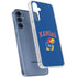 University of Kansas Collegiate Text Galaxy A55 5G Clear Case