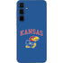 University of Kansas Collegiate Text Galaxy A55 5G Skin