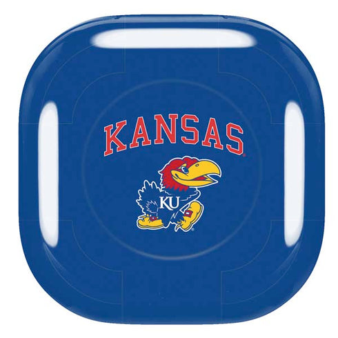 University of Kansas Collegiate Text Galaxy Buds Live Skin