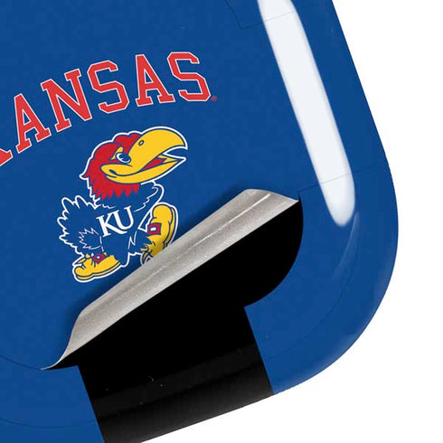 University of Kansas Collegiate Text Galaxy Buds Live Skin