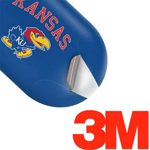 University of Kansas Collegiate Text Galaxy Buds Plus Skin