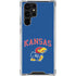 University of Kansas Collegiate Text Galaxy S23 Ultra Clear Case