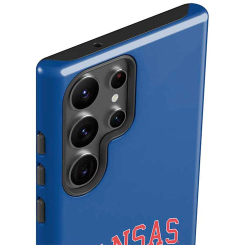University of Kansas Collegiate Text Galaxy S23 Ultra Pro Case