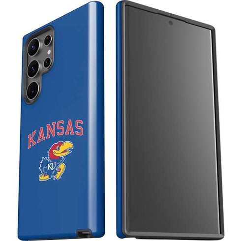 University of Kansas Collegiate Text Galaxy S23 Ultra Pro Case