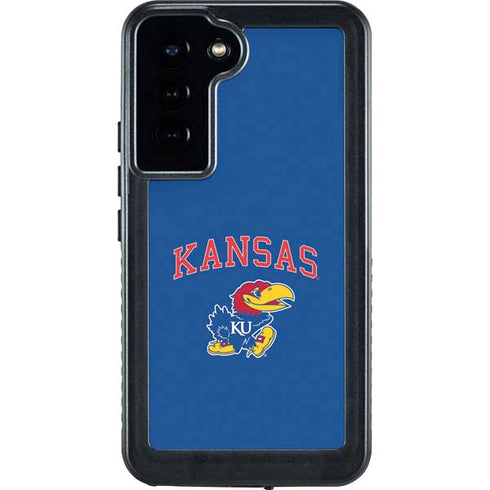 University of Kansas Collegiate Text Galaxy S24 Plus Waterproof Case