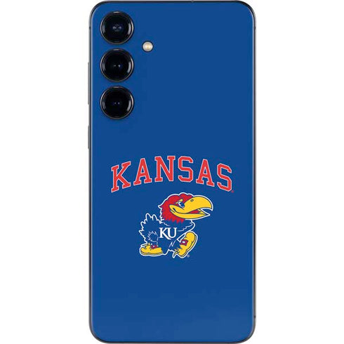 University of Kansas Collegiate Text Galaxy S25 Skin