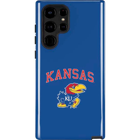 University of Kansas Collegiate Text Galaxy S25 Ultra Impact Case