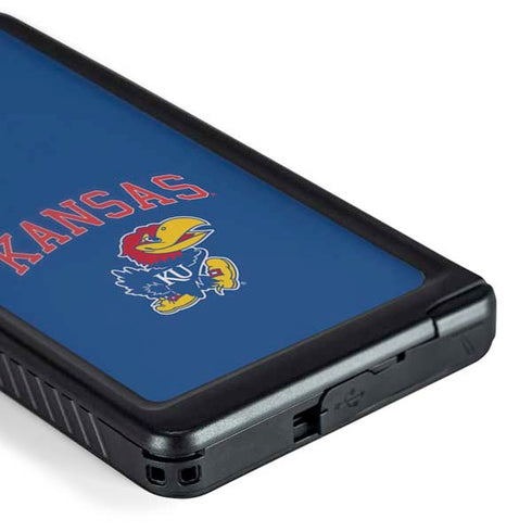 University of Kansas Collegiate Text Galaxy S24 Ultra Waterproof Case
