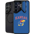 University of Kansas Collegiate Text Galaxy S26 Kickstand Case