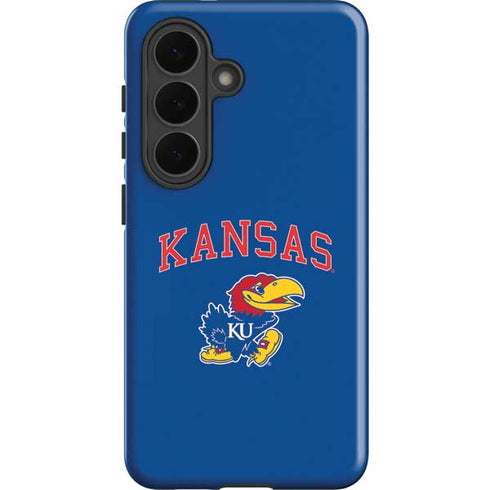 University of Kansas Collegiate Text Galaxy S26 Plus Impact Case