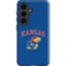 University of Kansas Collegiate Text Galaxy S26 Plus Impact Case