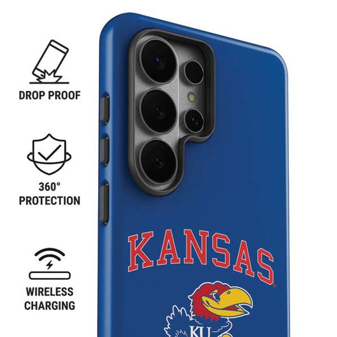 University of Kansas Collegiate Text Galaxy S26 Ultra Impact Case
