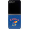 University of Kansas Collegiate Text Galaxy Z Flip6 Skin