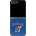 University of Kansas Collegiate Text Galaxy Z Flip6 Skin