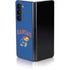 University of Kansas Collegiate Text Galaxy Z Fold5 5G Skin
