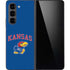 University of Kansas Collegiate Text Galaxy Z Fold5 5G Skin