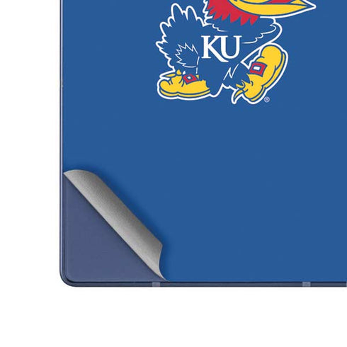 University of Kansas Collegiate Text Galaxy Z Fold6 Skin